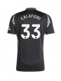 Arsenal Riccardo Calafiori #33 Bortedrakt 2024-25 Korte ermer